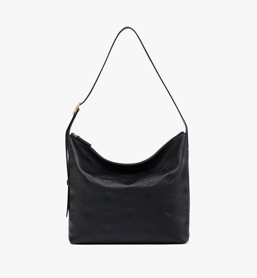 Aren Hobo in Maxi Monogram Leather 1 Aren Hobo in Maxi Monogram Leather 1